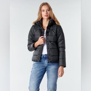 G-Star Women's Meefic Black Puffer Jacket